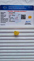 Natural Yellow Sapphire (Pukhraj) — 7.74 ratti, Untreated , Unheated | YS-6860 2