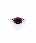Moraebi Bold Signet 21 — Natural Ruby (Manik) Skin-Touch Rashi Ratna Ring 2