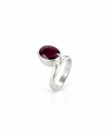 Moraebi Solitaire 09 — Natural Ruby (Manik) Skin-Touch Rashi Ratna Ring 2