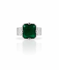 Moraebi Cathedral 19 — Natural Emerald (Panna) Skin-Touch Rashi Ratna Ring 2