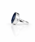 Moraebi Milgrain 14 — Natural Blue Sapphire (Neelam) Skin-Touch Rashi Ratna Ring 3