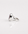 Moraebi Split Shank 08 — Natural Ruby (Manik) Skin-Touch Rashi Ratna Ring 3