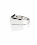 Moraebi Two-Gem — Natural Neelam -Gomed Skin-Touch Rashi Ratan Ring 3