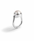 Moraebi Bypass 17 — Natural Pearl (Moti) Skin-Touch Rashi Ratna Ring 3