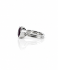 Moraebi Accent Bezel 10 — Natural Ruby (Manik) Skin-Touch Rashi Ratna Ring 4