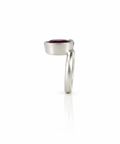 Moraebi Solitaire 09 — Natural Ruby (Manik) Skin-Touch Rashi Ratna Ring 4