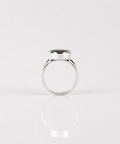 Moraebi Split Shank 08 — Natural Ruby (Manik) Skin-Touch Rashi Ratna Ring 4