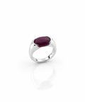 Moraebi Bold Signet 21 — Natural Ruby (Manik) Skin-Touch Rashi Ratna Ring 5