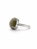 Moraebi Dual Prong 03 — Natural Cat's Eye (Lehsunia) Skin-Touch Rashi Ratna Ring 3