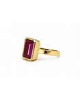 Moraebi Accent Bezel 13 — Natural Ruby (Manik) Skin-Touch Rashi Ratna Ring 2