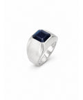 Moraebi Milgrain 14 — Natural Blue Sapphire (Neelam) Skin-Touch Rashi Ratna Ring 3