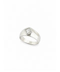 Moraebi Minimal Bezel —Diamond Skin-Touch Rashi Ratna Ring 5