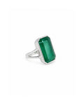 Moraebi Signet 03 — Natural Emerald (Panna) Skin-Touch Rashi Ratna Ring 2