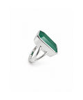 Moraebi Signet 03 — Natural Emerald (Panna) Skin-Touch Rashi Ratna Ring 3