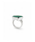 Moraebi Signet 03 — Natural Emerald (Panna) Skin-Touch Rashi Ratna Ring 4
