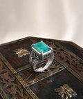 Moraebi Signet 12— Natural Emerald (Panna) Skin-Touch Rashi Ratna Ring 7