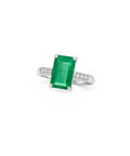Moraebi Signet 16— Natural Emerald (Panna) Skin-Touch Rashi Ratna Ring 3
