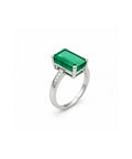 Moraebi Signet 16— Natural Emerald (Panna) Skin-Touch Rashi Ratna Ring 4