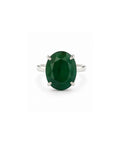Moraebi Signet 15 — Natural Emerald (Panna) Skin-Touch Rashi Ratna Ring 4