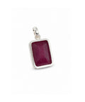 Moraebi Accent Bezel 18— Natural Ruby (Manik) Skin-Touch Rashi Ratna Pendant 2