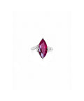 Moraebi Accent Bezel 15 — Natural Ruby (Manik) Skin-Touch Rashi Ratna Ring 1