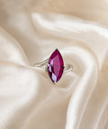 Moraebi Accent Bezel 15 — Natural Ruby (Manik) Skin-Touch Rashi Ratna Ring 2