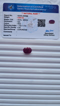 Ruby — 6.19 ratti, Untreated , Unheated |RB-7000 2