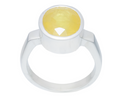 Moraebi Gemstone Duo 07 — Natural Sapphire (Neelam / Pukhraj) Skin-Touch Rashi Ratna Ring 1